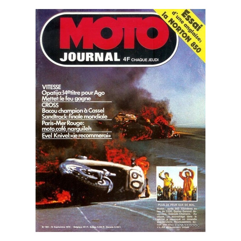 Moto journal n° 184